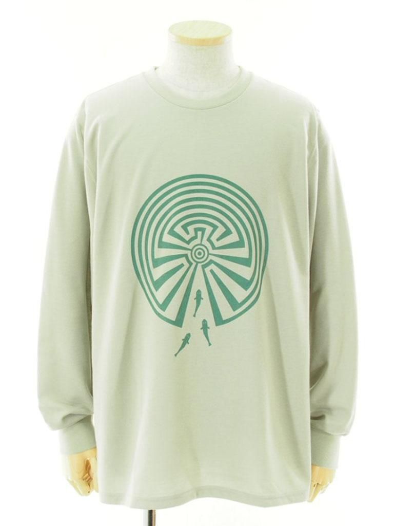 South2 West8 ġȥ - L/S Crew Neck Tee 󥰥꡼֥롼ͥåƥ - MAZE - Toupe