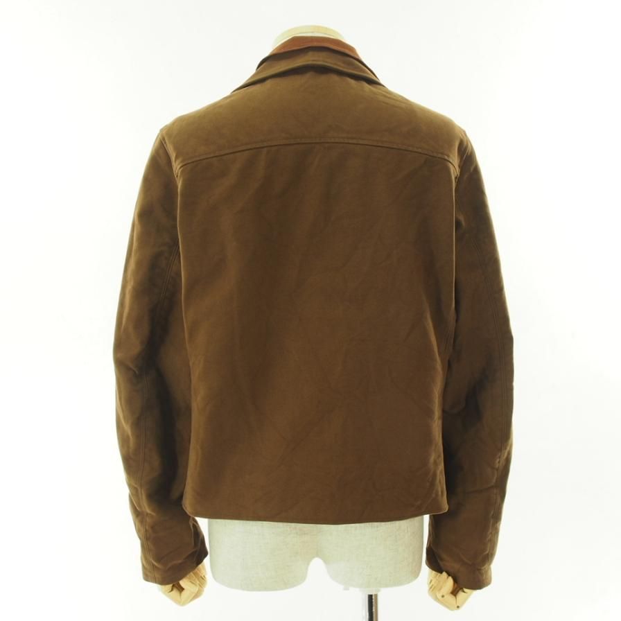 CORONA  - Utility WB Zip Up Jacket - Cotton Moleskin - Brown