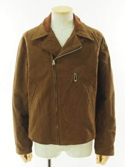 CORONA コロナ - Utility WB Zip Up Jacket - Cotton Moleskin - Brown