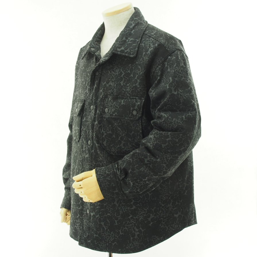 AiE  - PLO Shirt ԡ륪 - Leopard Print Jersey - Black / Grey