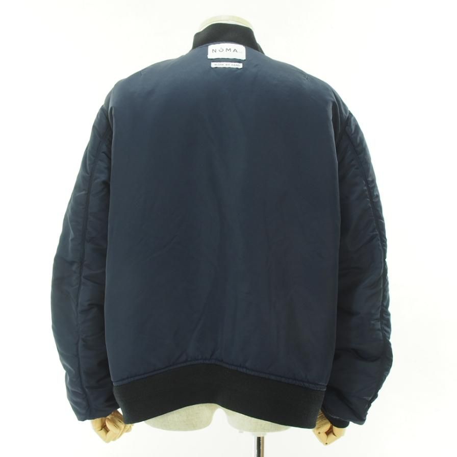 NOMA t.d. ノーマティーディー - Hand Dyed Reversible Flight Jacket ハンドダイリバーシブルフライトジャケット - Purple