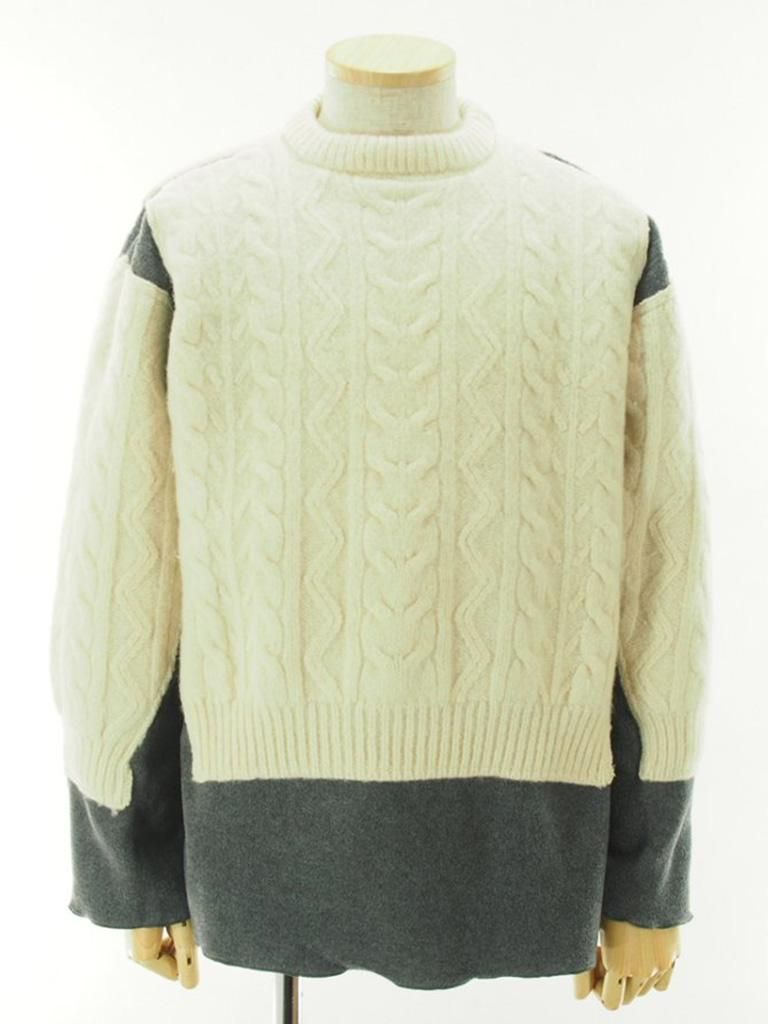 Rebuild by Needles リビルドバイニ-ドルズ - Fisherman Sweater