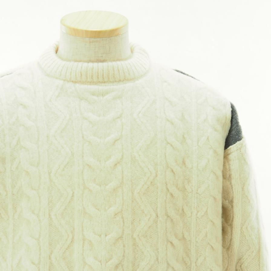 Rebuild by Needles リビルドバイニ-ドルズ - Fisherman Sweater