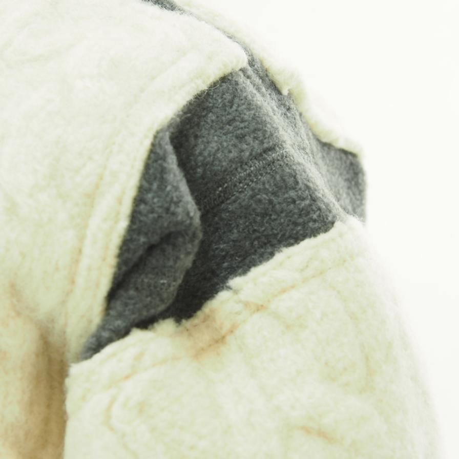 Rebuild by Needles リビルドバイニ－ドルズ - Fisherman Sweater → Covered Sweater - Grey - LQ299C / S Size