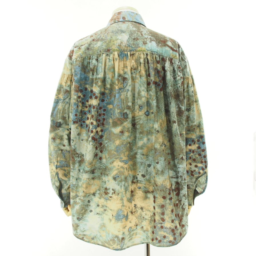 AiE エーアイイー - Painter Shirt ペインターシャツ - Cotton Spotted 