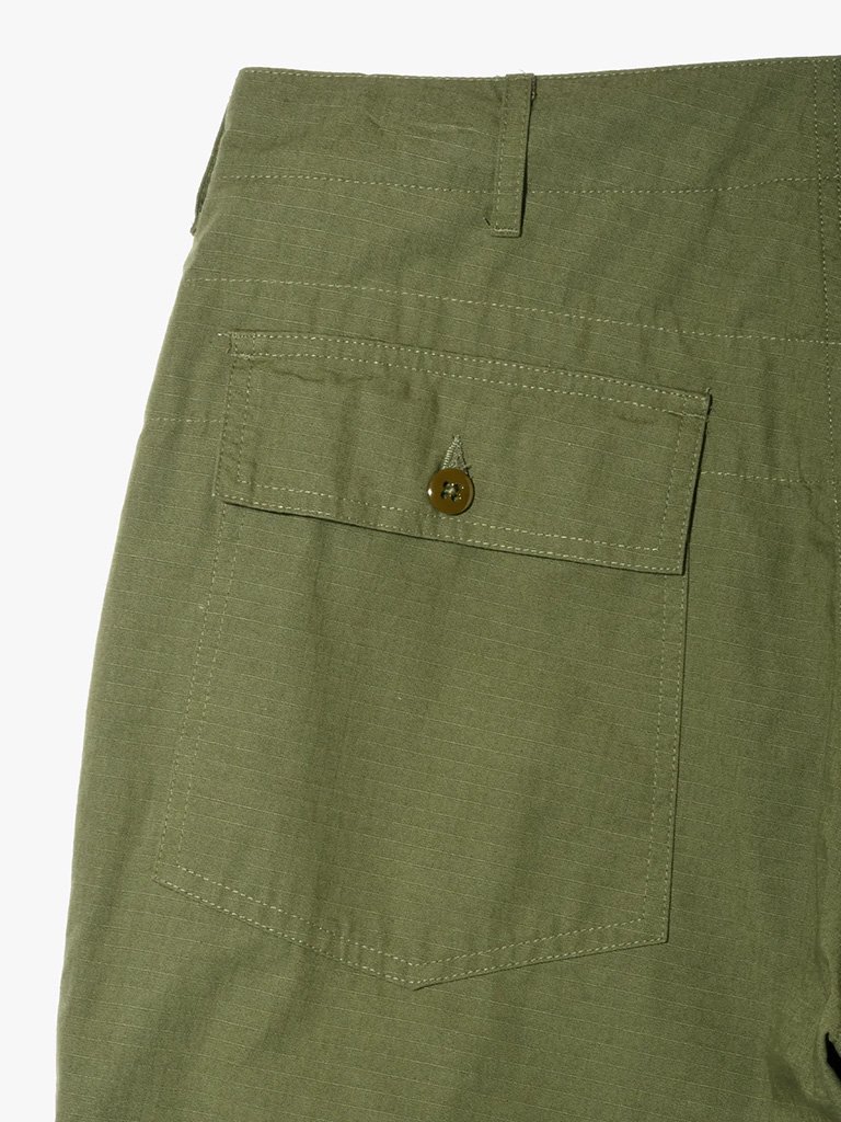 Engineered Garments エンジニアドガーメンツ - Fatigue Pant ファーティーグパンツ - Cotton Ripstop  - Olive