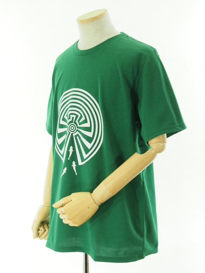 South2 West8 サウスツーウエストエイト - S/S Crew Neck Tee ショートスリーブクルーネックティー - Maze - Green