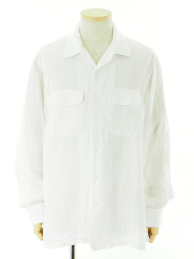Engineered Garments 󥸥˥ɥ - Classic Shirt åå -  Handkerchief Linen - White
