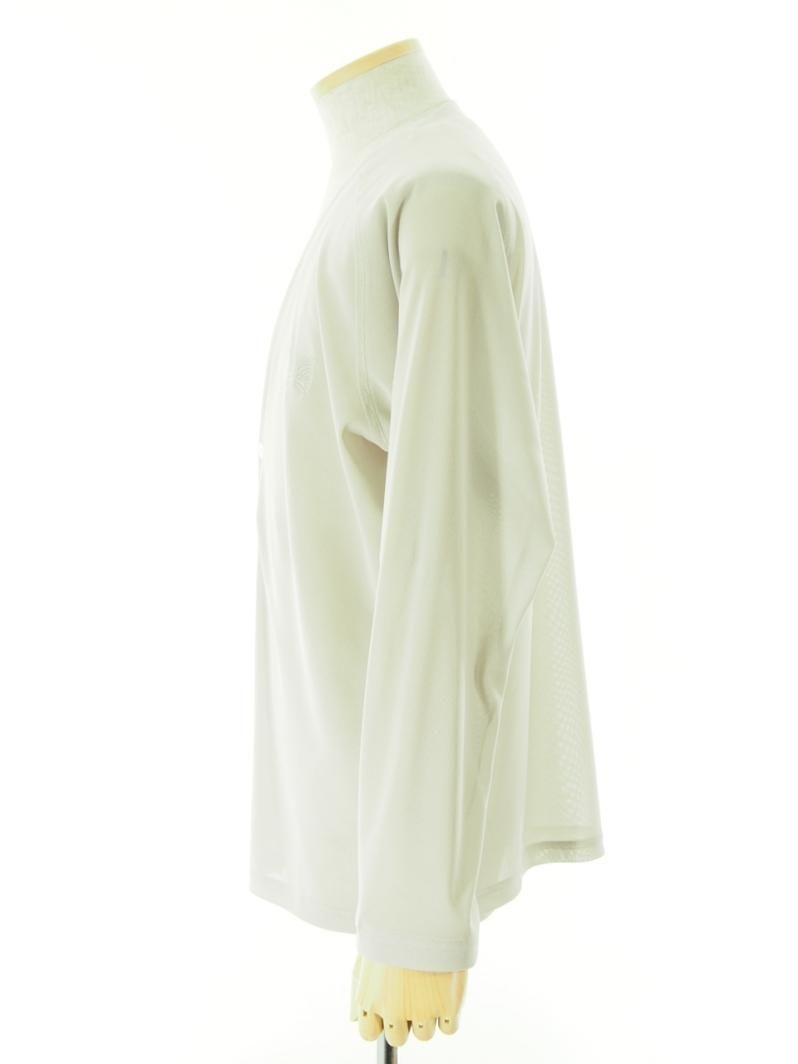 Needles ニードルズ - V Neck Cardigan ブイネックカーディガン - Poly Mesh - Taupe