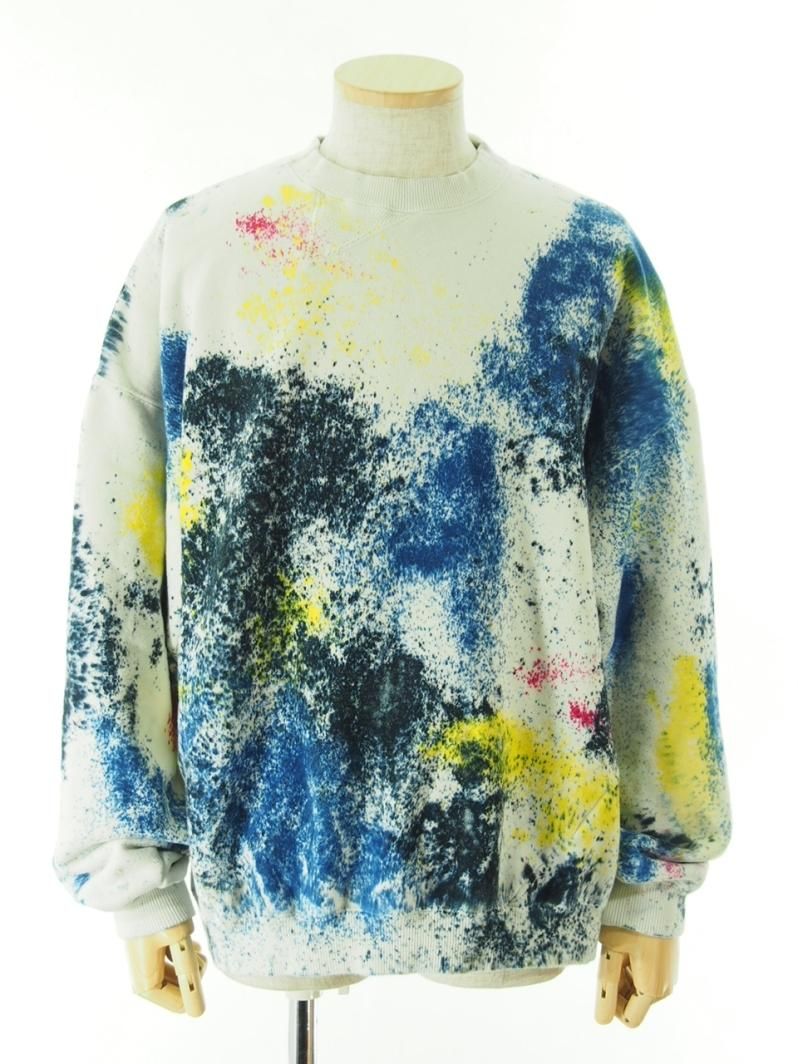 NOMA t.d. ノーマティーディー - HAND DYED TWIST SWEAT ハンドダイツイストスウェット - Multi