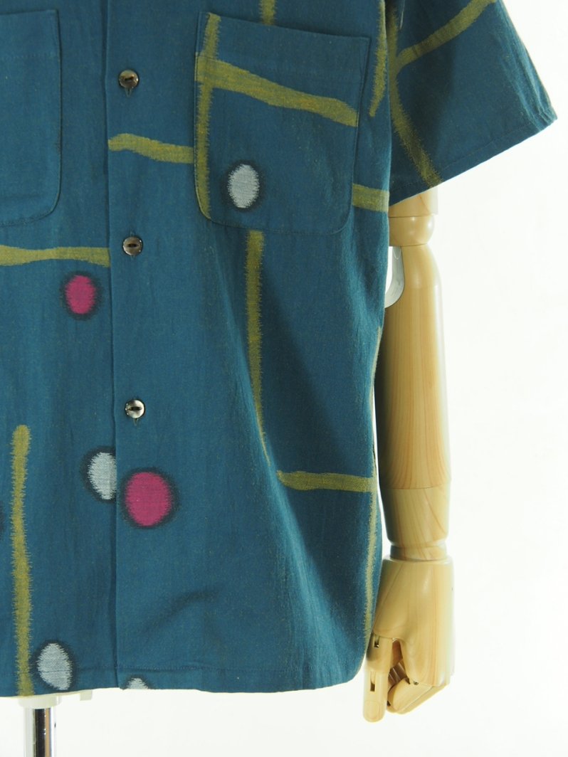 Needles ˡɥ륺 - S/S One-Up Shirt 硼ȥ꡼֥ʥåץ - C/L Kimono Jq. - Cross & Dot