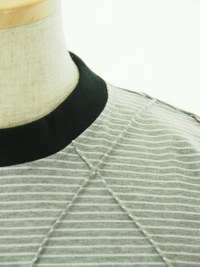 NOMA t.d. ノーマティーディー - Diamond Stitch Tee ダイヤモンドステッチティー - Grey グレイ