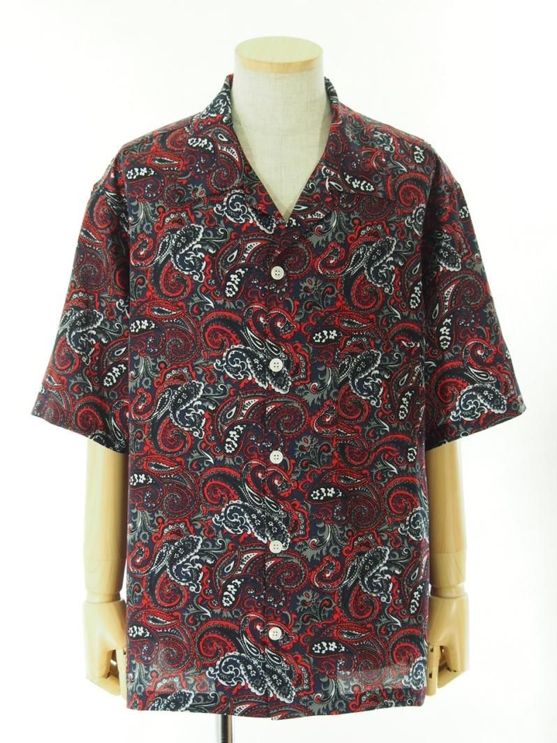 NOMA t.d. ノーマティーディー - Summer Shirt サマーシャツ - The Awakning - Navy