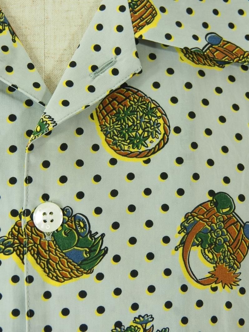 NOMA t.d. ノーマティーディー - Summer Shirt サマーシャツ - Baskets - Grey
