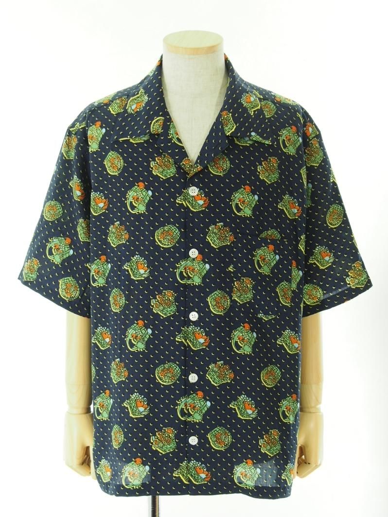NOMA t.d. ノーマティーディー - Summer Shirt サマーシャツ - Baskets - Navy