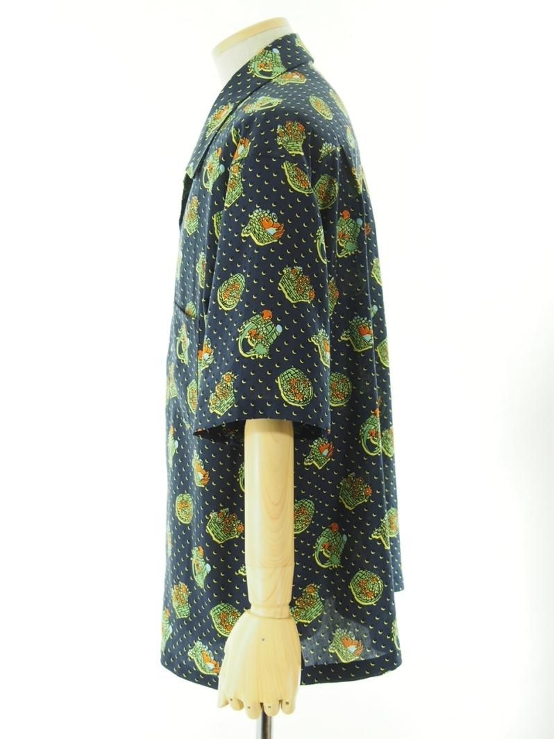 NOMA t.d. ノーマティーディー - Summer Shirt サマーシャツ - Baskets - Navy