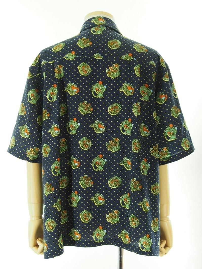 NOMA t.d. ノーマティーディー - Summer Shirt サマーシャツ - Baskets - Navy