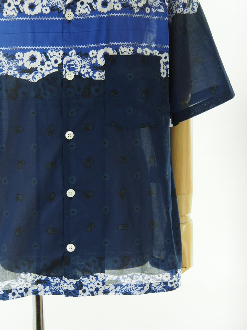 NOMA t.d. Ρޥƥǥ - Summer Shirt ޡ - Draw Your Garden - Navy