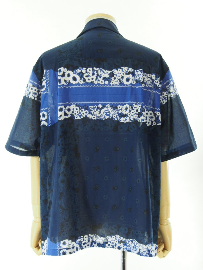 NOMA t.d. Ρޥƥǥ - Summer Shirt ޡ - Draw Your Garden - Navy