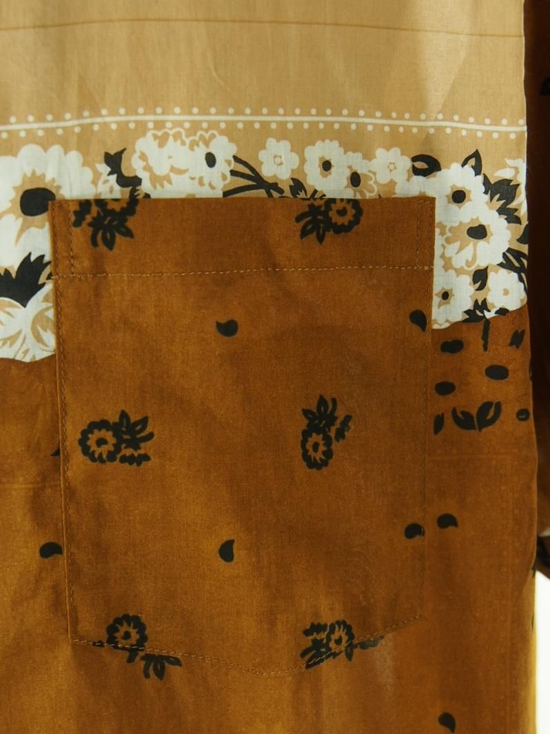 NOMA t.d. ノーマティーディー - Summer Shirt サマーシャツ - Draw Your Garden - Beige