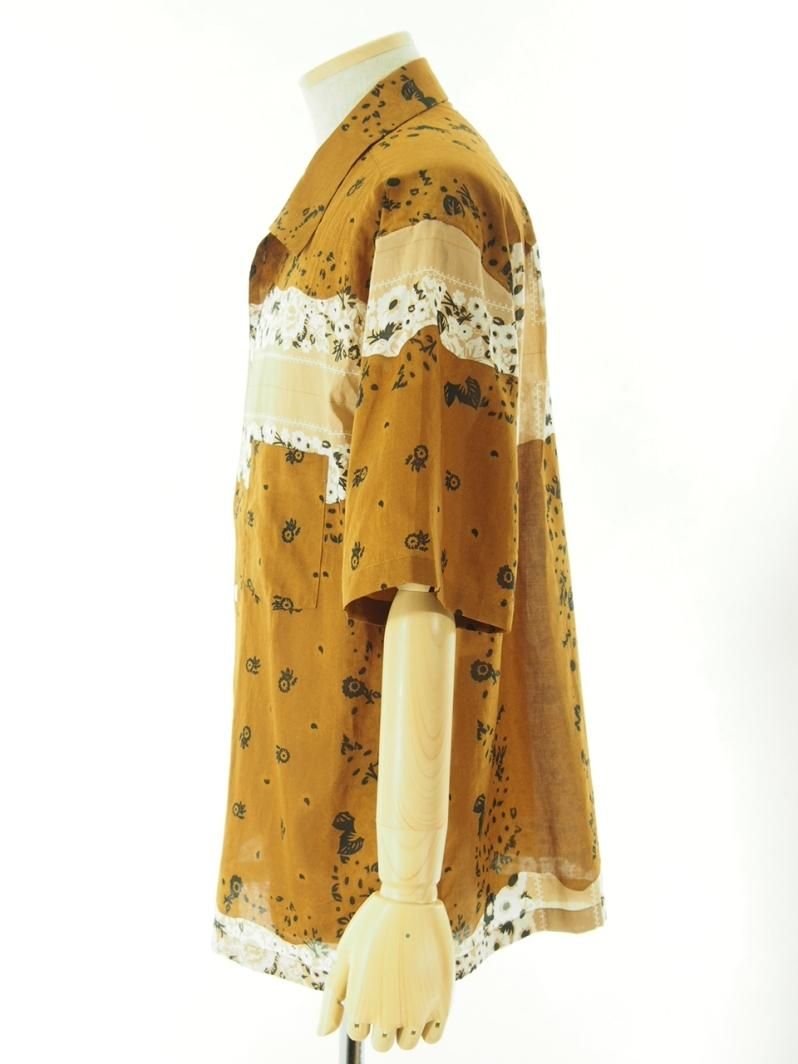 NOMA t.d. ノーマティーディー - Summer Shirt サマーシャツ - Draw Your Garden - Beige