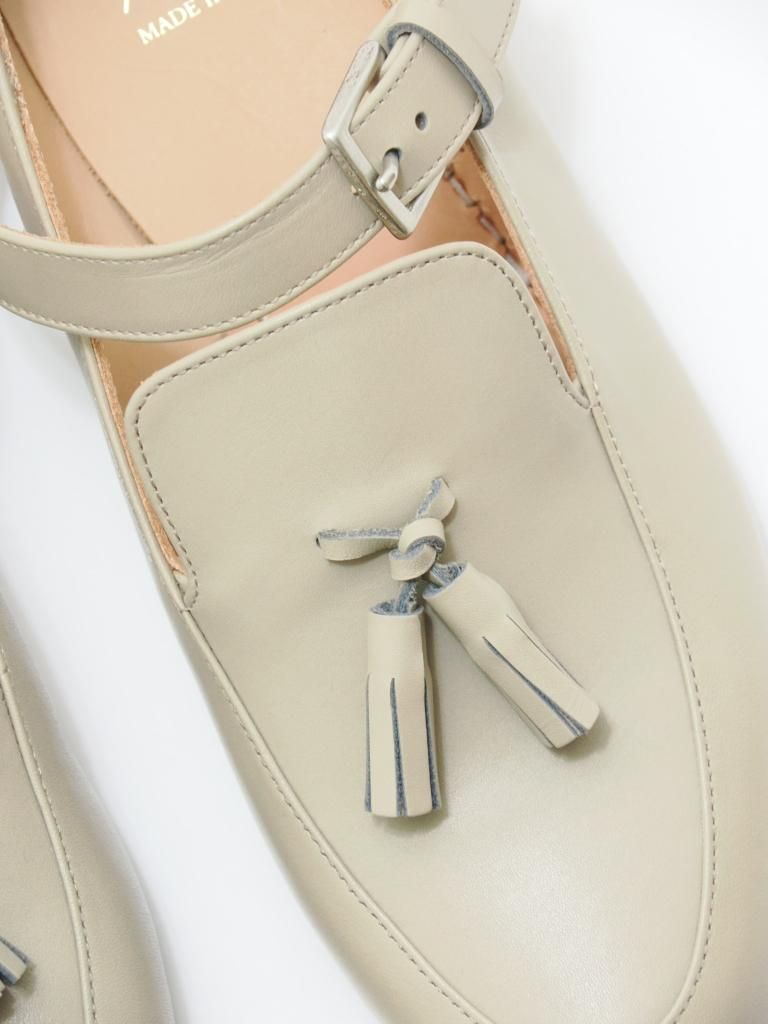 Needles ニードルズ - Strapped Saddle Loafer ストラップサドルローファー - Taupe トープ