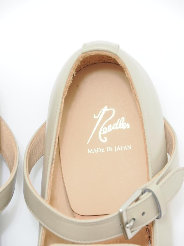 Needles ニードルズ - Strapped Saddle Loafer ストラップサドルローファー - Taupe トープ