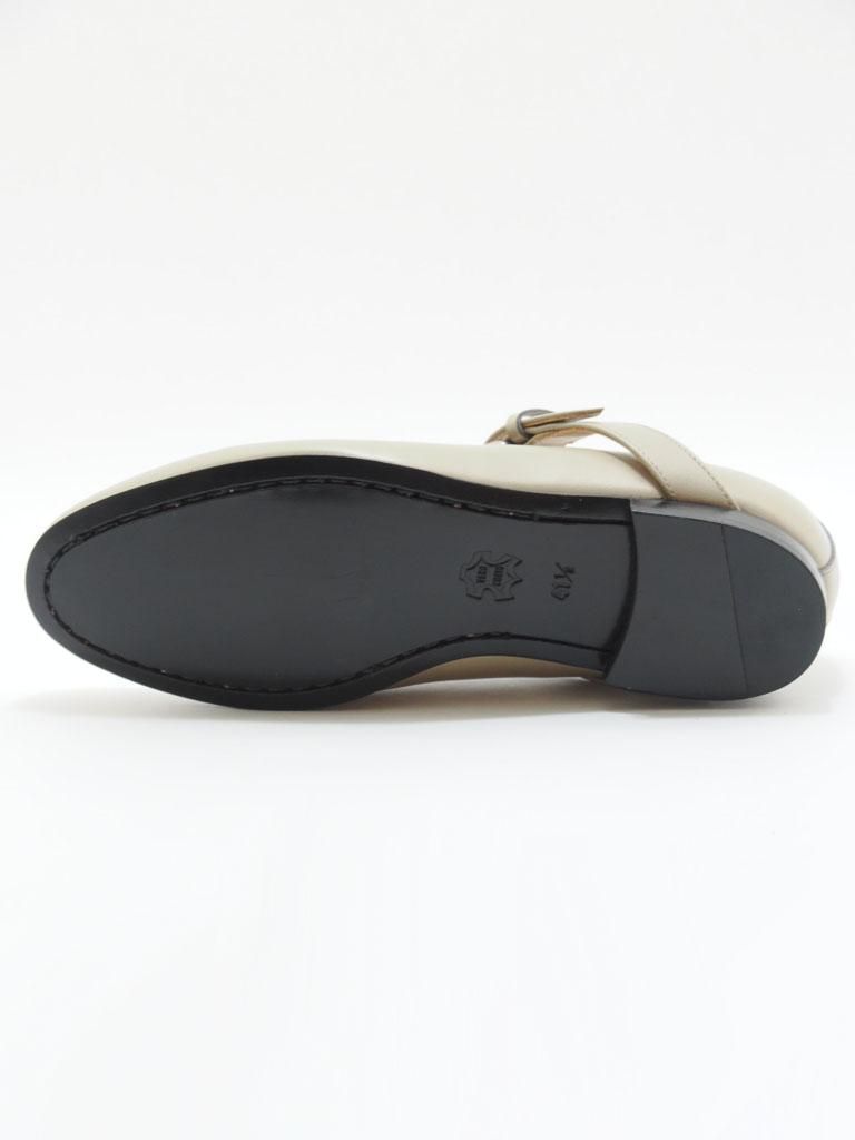Needles ニードルズ - Strapped Saddle Loafer ストラップサドルローファー - Taupe トープ