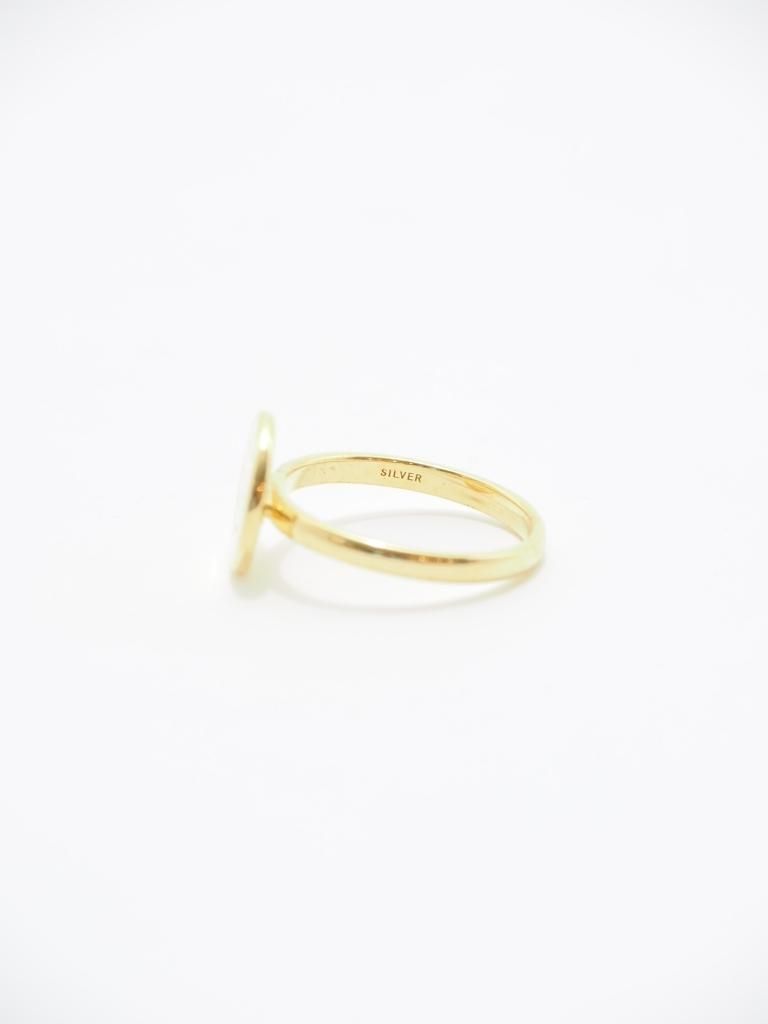 Needles ニードルズ -Ring リング - Gold Plate - Smile