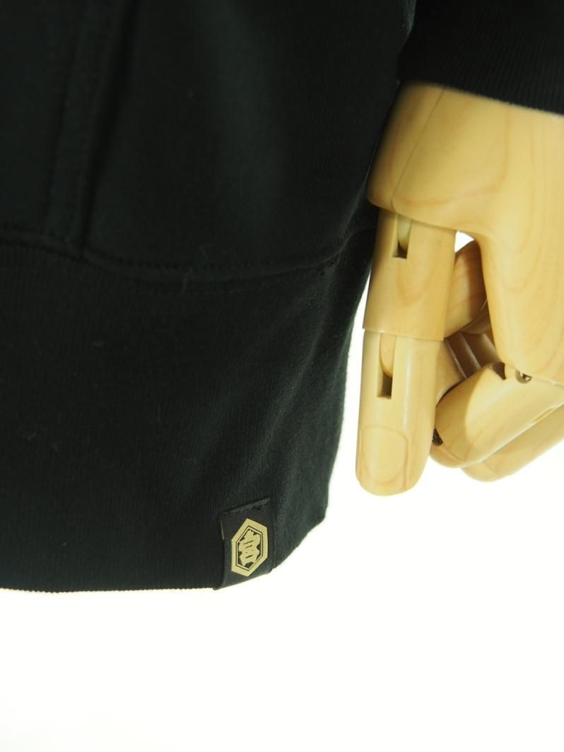 TUITACI 朔 ツイタチ × キンミヤ - Flower Cards Hoodie - Black