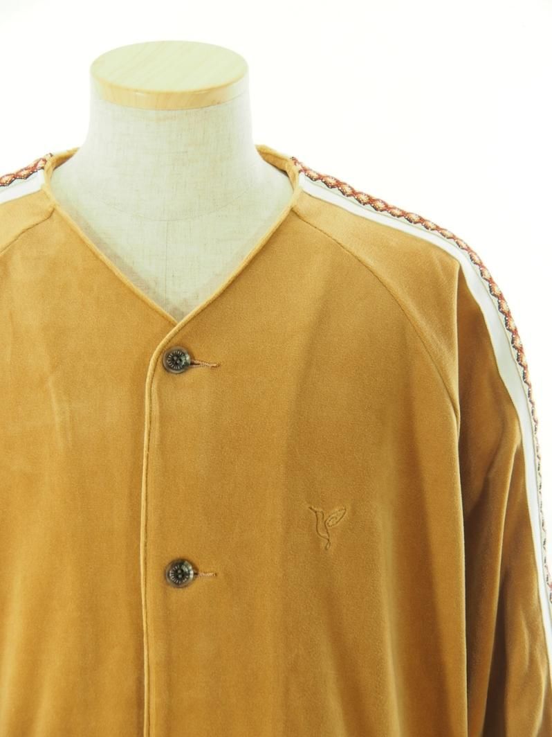 TUITACI  ĥ - Heavy oz Velour Lined Blouson - Mustard