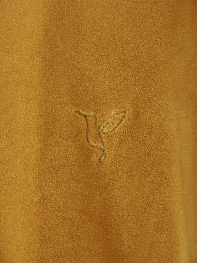 TUITACI 朔 ツイタチ - Heavy oz Velour Lined Blouson - Mustard TUITACI 朔 ツイタチ - Heavy oz Velour Lined Blouson - Mustard
