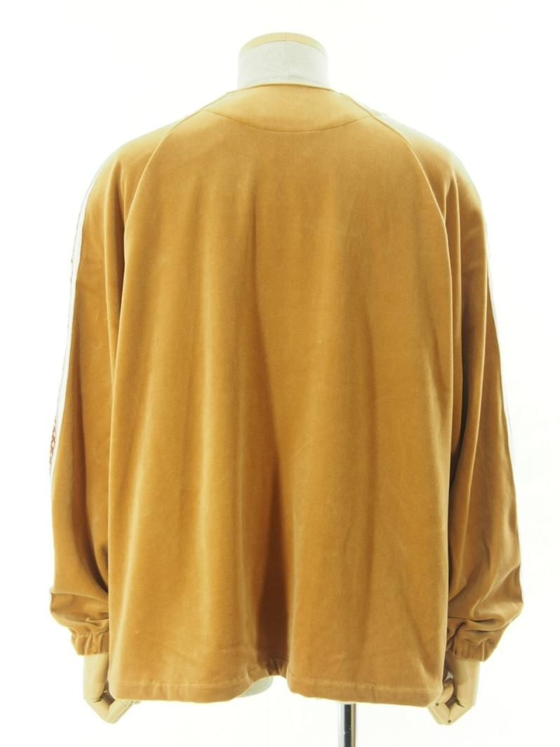 TUITACI  ĥ - Heavy oz Velour Lined Blouson - Mustard