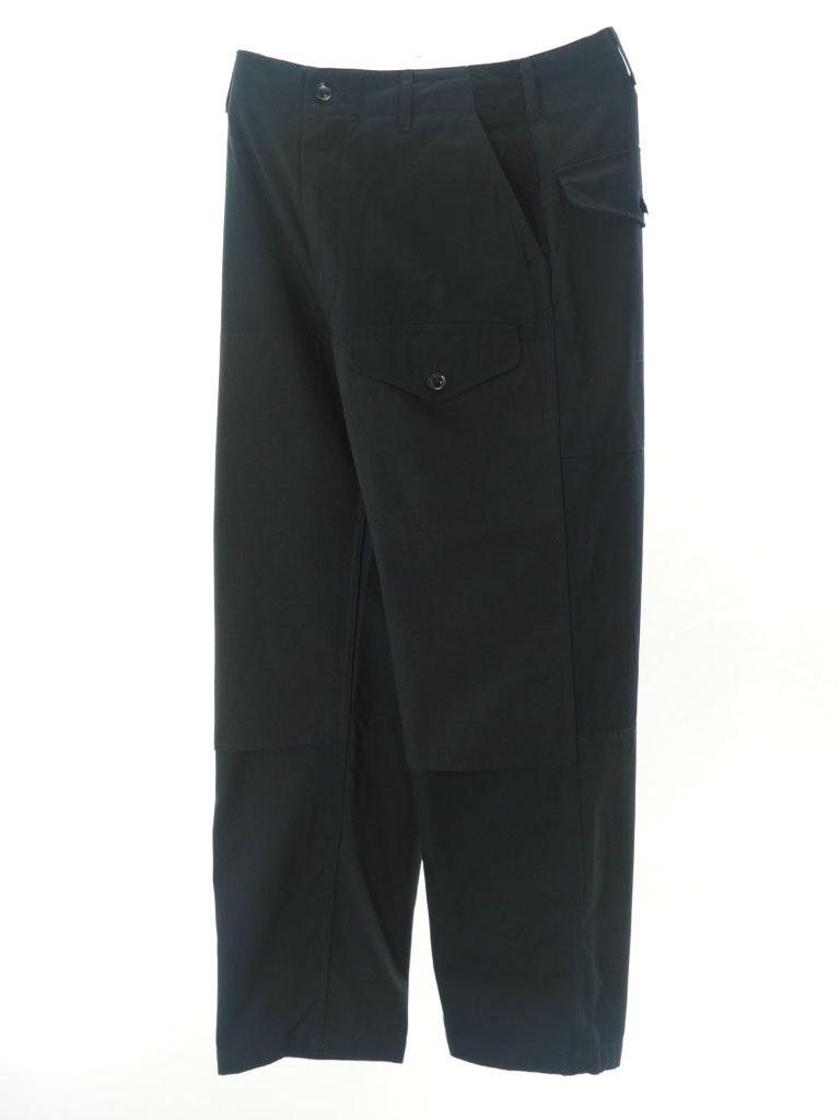 Engineered Garments エンジニアドガーメンツ - Field Pant フィールドパンツ - Cotton Herringbone  Twill - Black