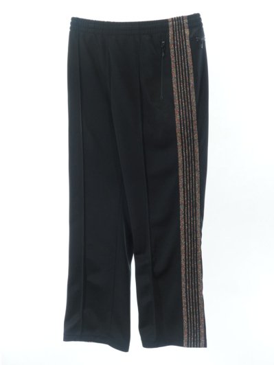 Needles x one day / ˡɥ륺  ǥ  - Track Pant ȥåѥ - Poly Smooth - Black  Multi Lame