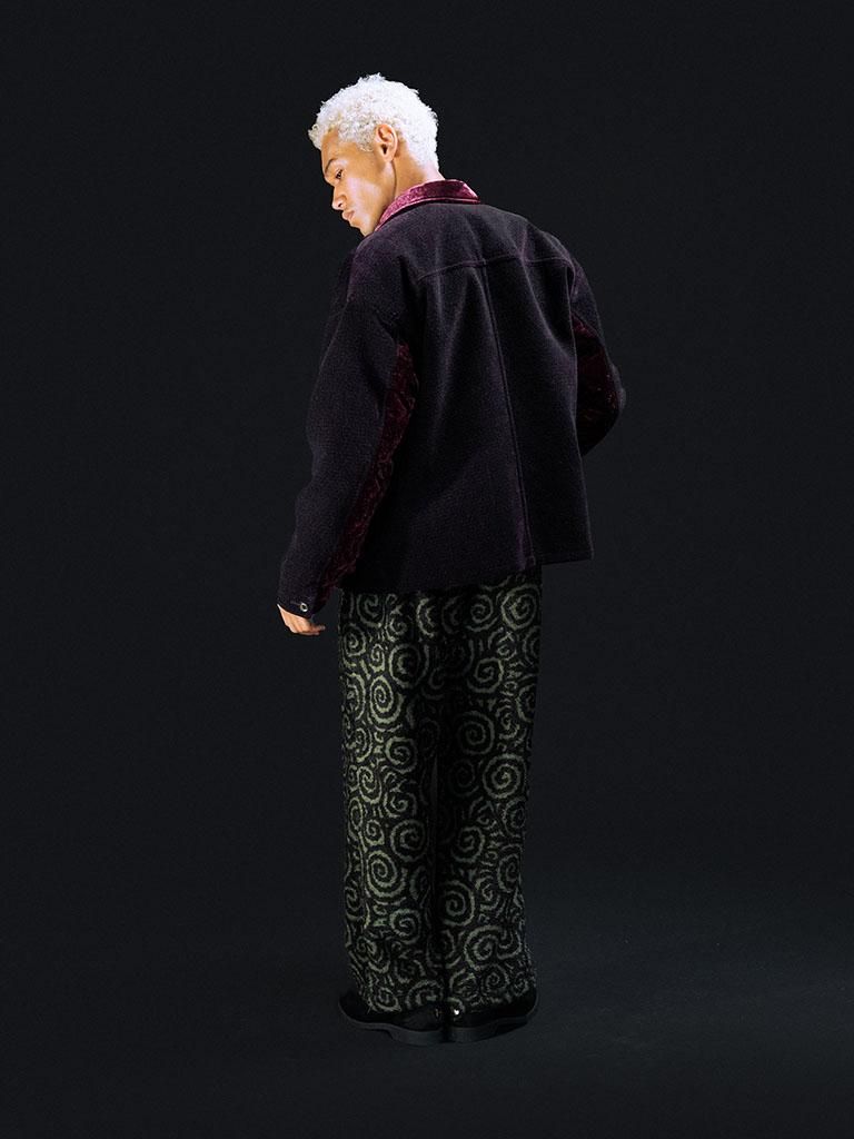 TUITACI 朔 ツイタチ - Velton Hunting Jacket ベルトンハンティングジャケット - Purple