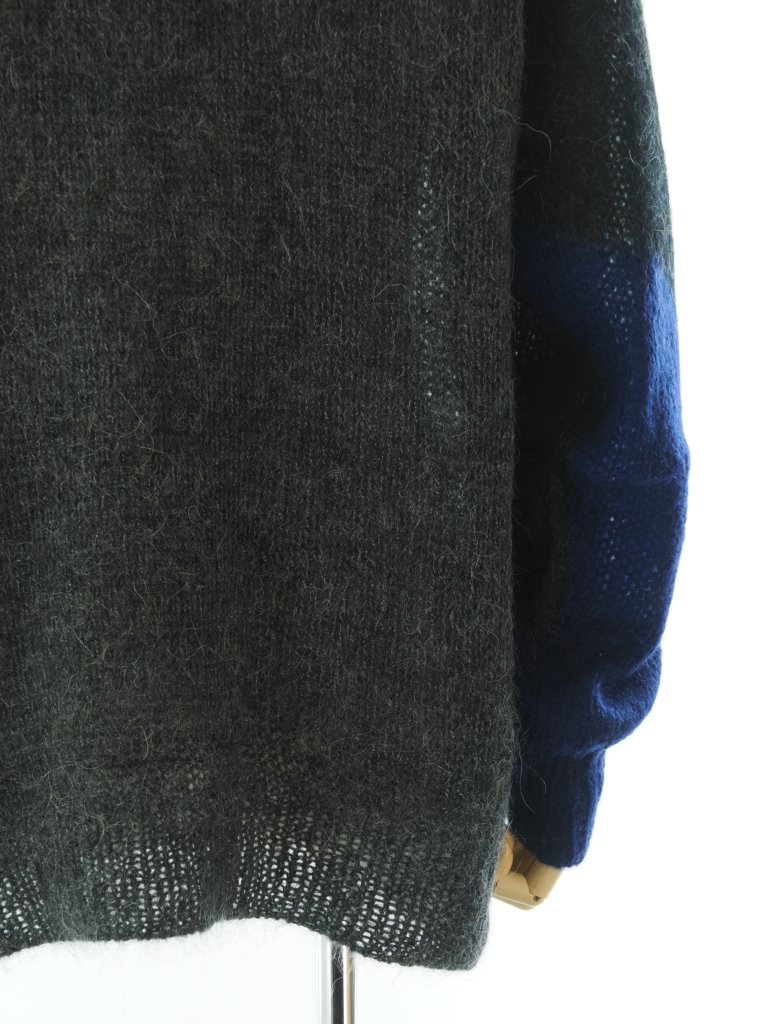 NOMA t.d. Ρޥƥǥ - Hand knitted Mohair Cardigan ϥɥ˥åȥإǥ - Black
