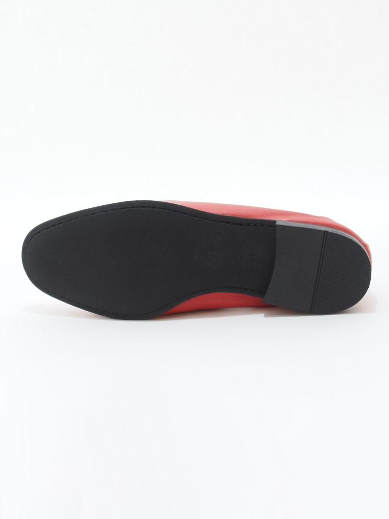 Needles ニードルズ - Tassel Bit Unlined Slip-On - Red
