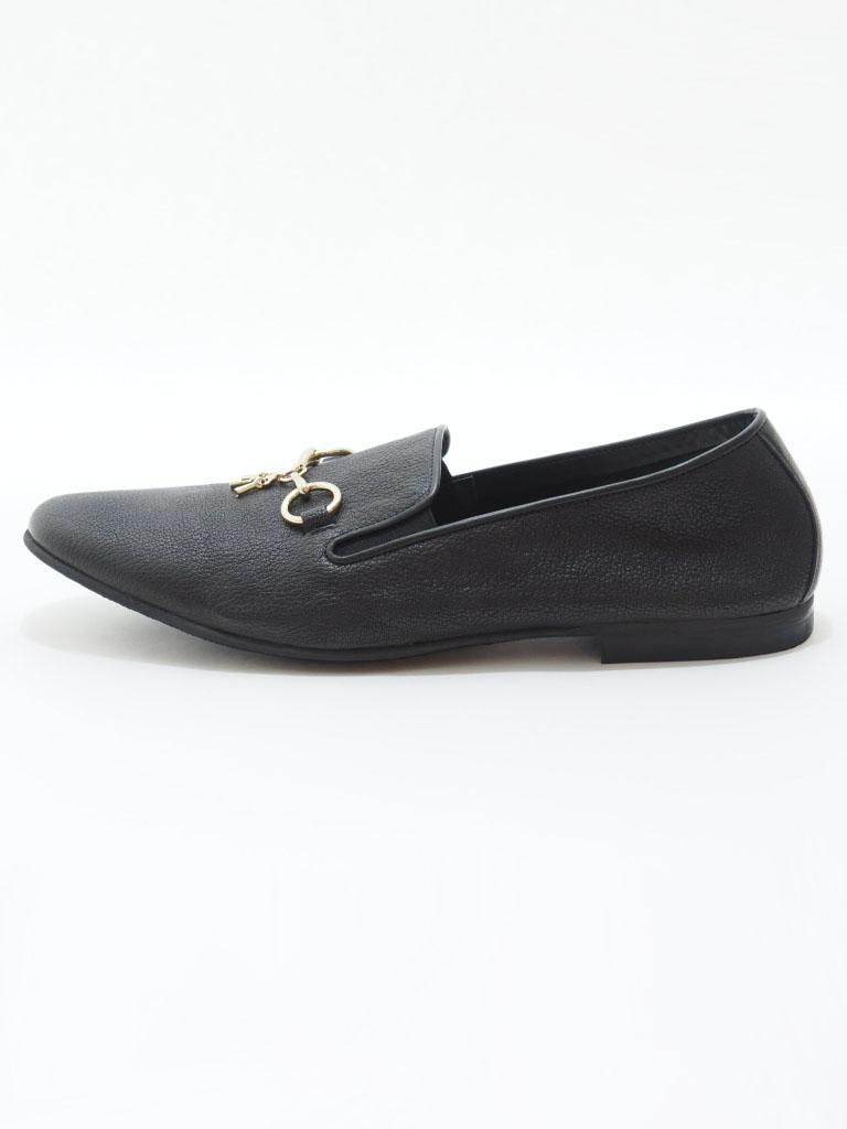 Needles ニードルズ - Tassel Bit Unlined Slip-On - Black