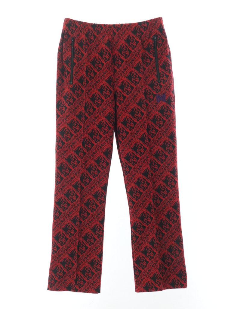 Needles ニードルズ - Track Pant トラックパンツ - Poly Jq. - Red