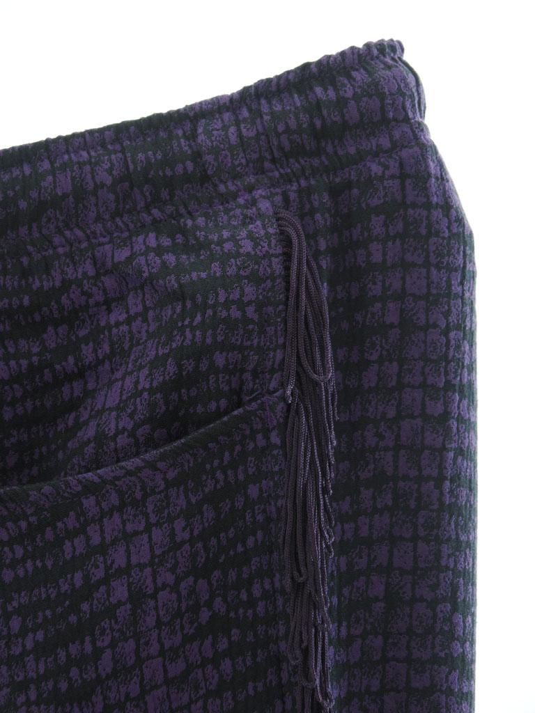 Needles ˡɥ륺 - Fringe String Easy Pant ե󥸥ȥ󥰥ѥ - AC/R/C Crocodile Jq. - Purple