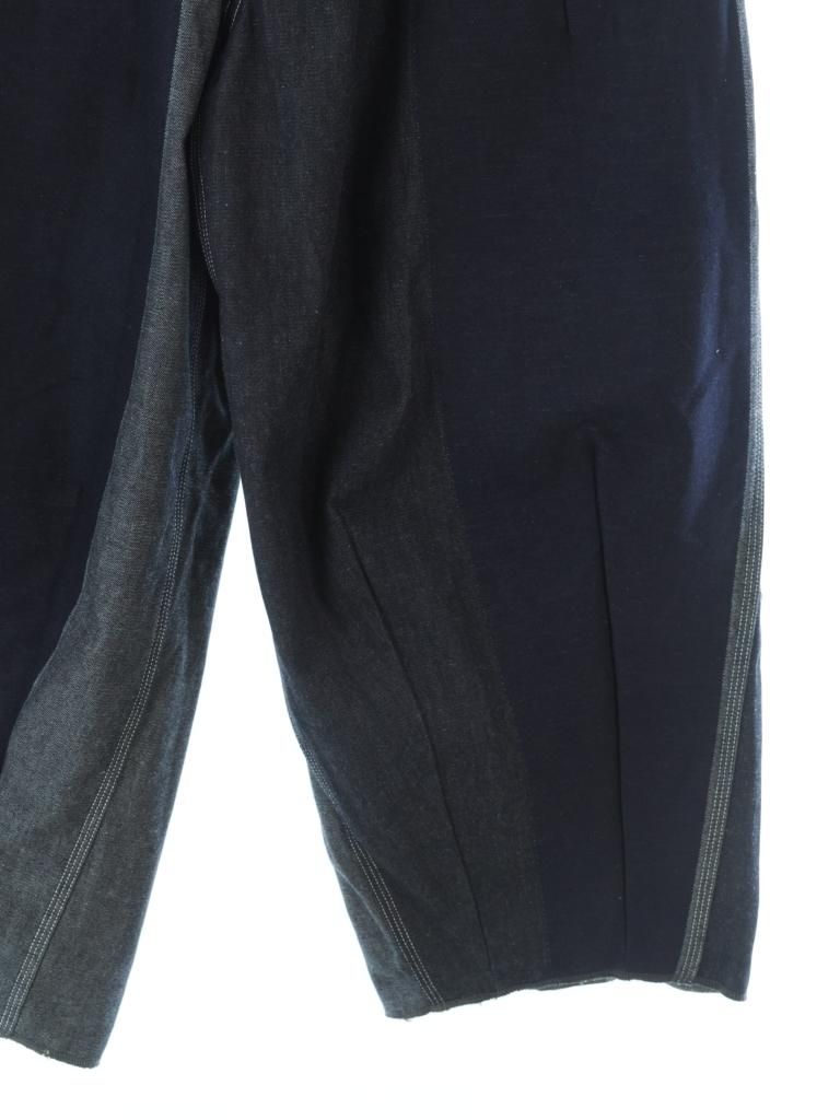 Needles ニードルズ - H.D. Pant ヒザデルパンツ - Painter - 10oz Denim / Stripe Jq. - Indigo