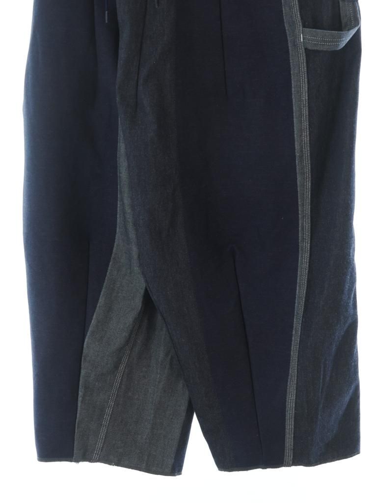 Needles ニードルズ - H.D. Pant ヒザデルパンツ - Painter - 10oz Denim / Stripe Jq. - Indigo