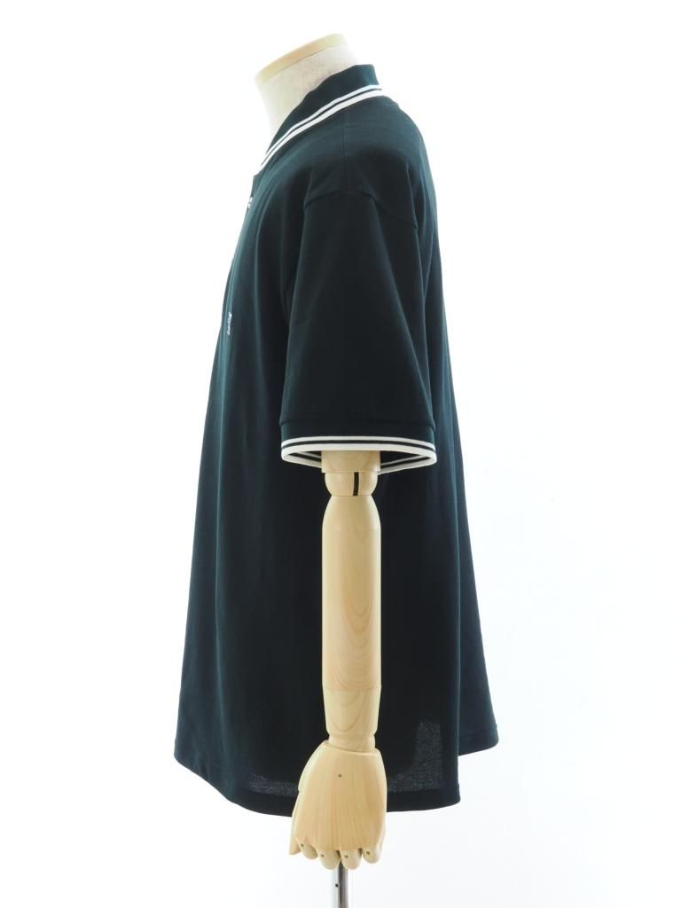 Needles Shawl Collar L/S Polo - Cotton Pique