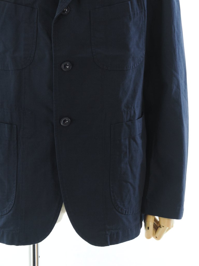 Engineered Garments 󥸥˥ɥ - Bedford Jacket ٥åɥեɥ㥱å - Cotton Ripstop - Dk.Navy