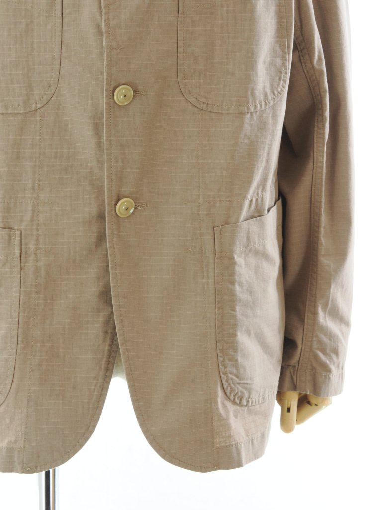 Engineered Garments エンジニアドガーメンツ - Bedford Jacket ベッドフォードジャケット - Cotton Ripstop - Khaki