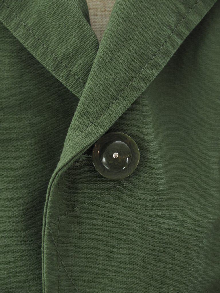 Engineered Garments 󥸥˥ɥ - Bedford Jacket ٥åɥեɥ㥱å - Cotton Ripstop - Olive
