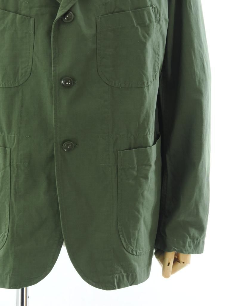 Engineered Garments 󥸥˥ɥ - Bedford Jacket ٥åɥեɥ㥱å - Cotton Ripstop - Olive