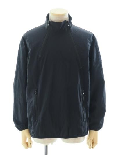 South2 West8 サウスツーウエストエイト - Packable Pullover Jacket パッカブルプルオーバージャケット - Nylon Typewriter - Black