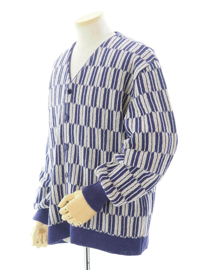 Needles ニードルズ - V Neck Cardigan ブイネックカーディガン - Arrow - Purple